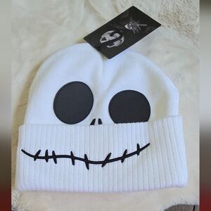 Jack Skellington Beenie Hat Halloween